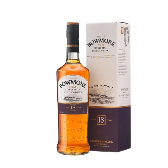 Bowmore 18 Year Old & Free Dram Cup 2 Bowmore 18 Year Old & Free Dram Cup - Image 2