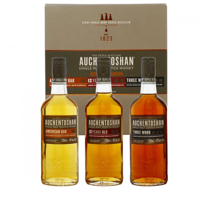 Auchentoshan Gift Pack 3 X 20cl 1 Auchentoshan Gift Pack 3 X 20cl