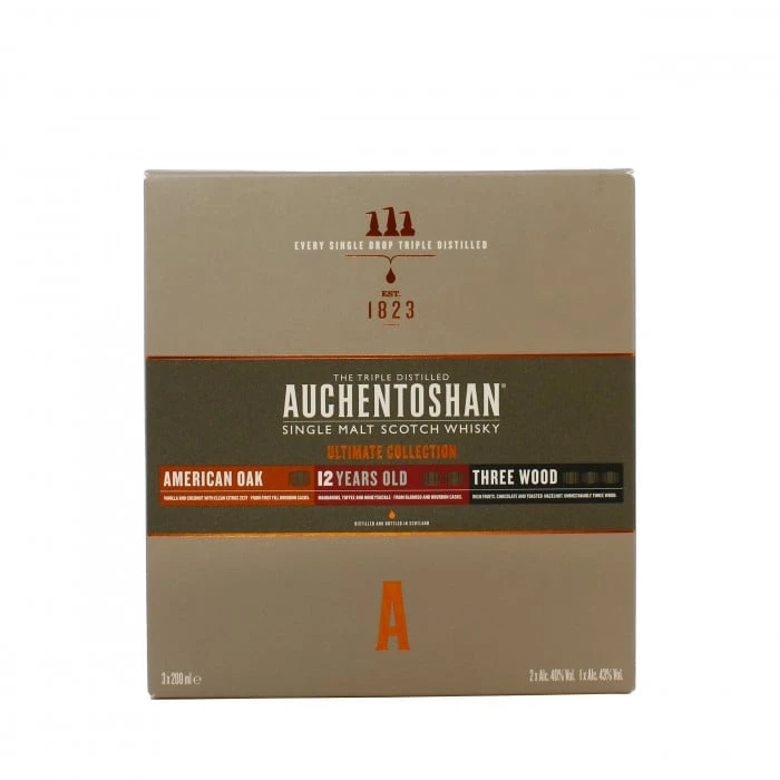 Auchentoshan Gift Pack 3 X 20cl 2 Auchentoshan Gift Pack 3 X 20cl - Image 2