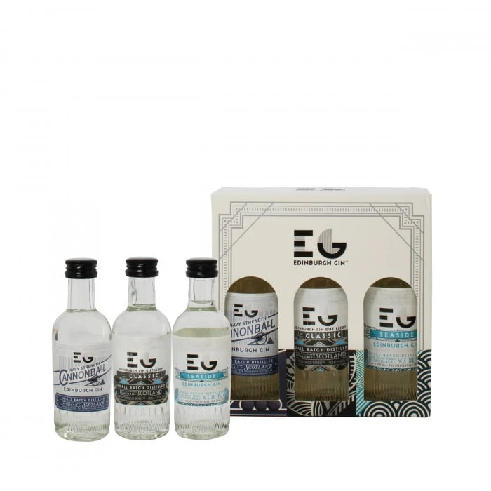 Edinburgh Gin Signature Range Gift Set 3x5cl 1 Edinburgh Gin Signature Range Gift Set 3x5cl