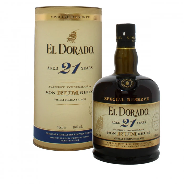 El Dorado 21 Year Old Rum 1 El Dorado 21 Year Old Rum