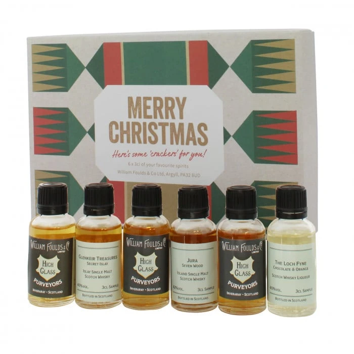 Christmas Crackers Whisky Gift Set 1 Christmas Crackers Whisky Gift Set
