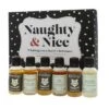 Naughty & Nice Whisky Gift Set - Black
