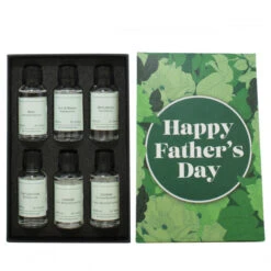 Happy Father's Day (Green) 6x3cl Gin Gift Set -Liquor Discount Store happy fathers day green gin pack ps2 1