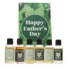 Happy Father's Day (Green) 6x3cl Whisky Gift Set