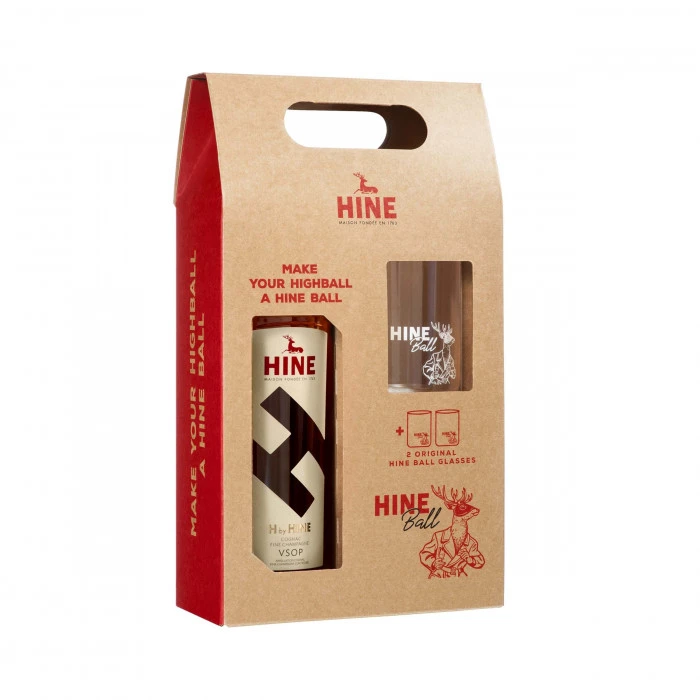 H By Hine VSOP Hiball Glass Pack 1 H By Hine VSOP Hiball Glass Pack