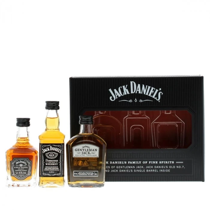 Jack Daniel's Family Mini Pack 3 X 5cl 1 Jack Daniel's Family Mini Pack 3 X 5cl