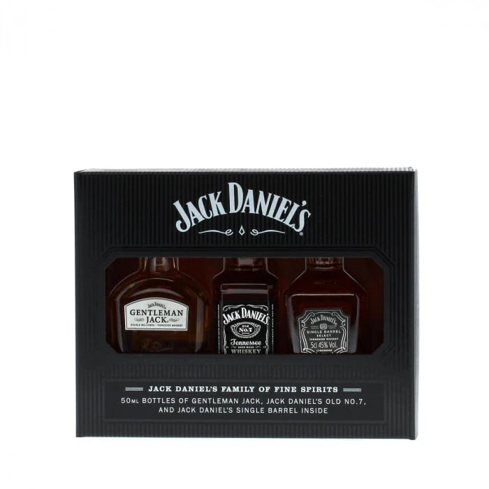 Jack Daniel's Family Mini Pack 3 X 5cl 2 Jack Daniel's Family Mini Pack 3 X 5cl - Image 2