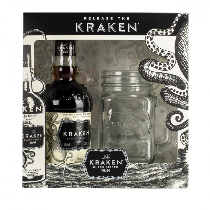 Kraken Mason Jar Gift Set 2 Kraken Mason Jar Gift Set - Image 2