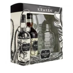 Kraken Mason Jar Gift Set