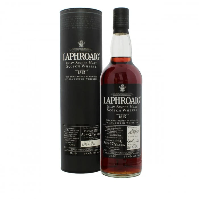 Laphroaig 1981 Sherry Cask 27 Year Old 1 Laphroaig 1981 Sherry Cask 27 Year Old