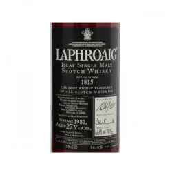 Laphroaig 1981 Sherry Cask 27 Year Old 7 Laphroaig 1981 Sherry Cask 27 Year Old -Liquor Discount Store laphroaig 1981 27yo ps3