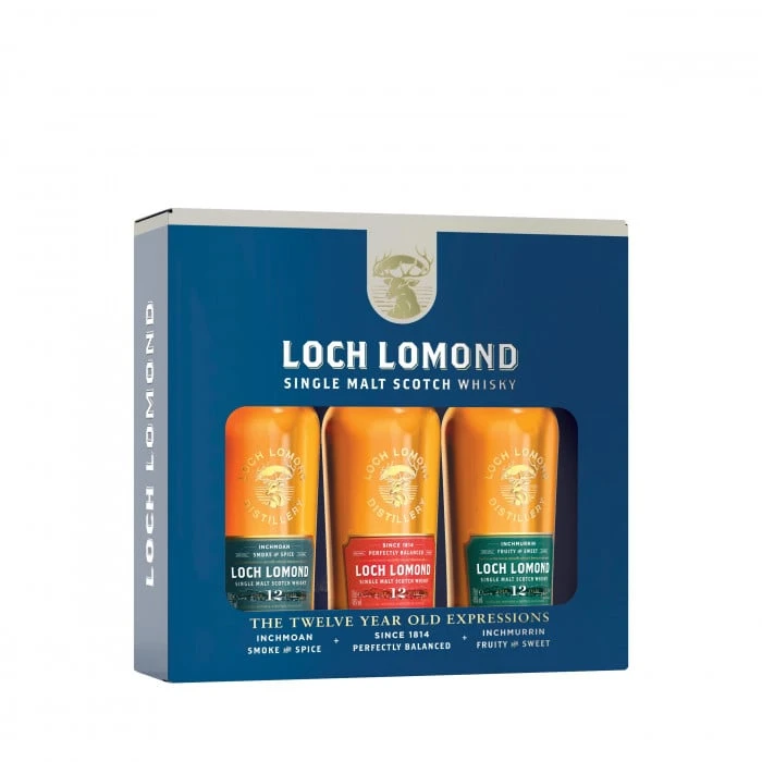 Loch Lomond 12 Year Old Gift Set 3x20cl 1 Loch Lomond 12 Year Old Gift Set 3x20cl