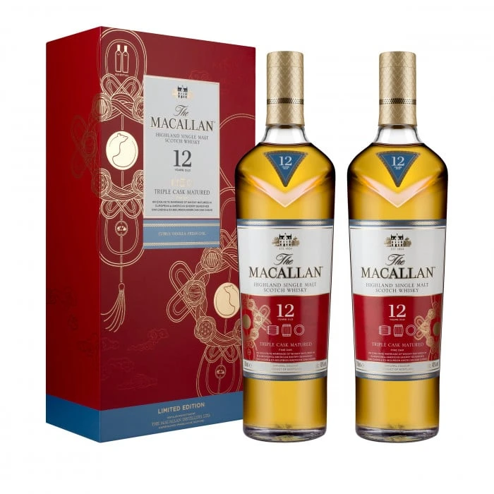 Macallan 12 Year Old Triple Cask Chinese New Year Twin Pack 1 Macallan 12 Year Old Triple Cask Chinese New Year Twin Pack