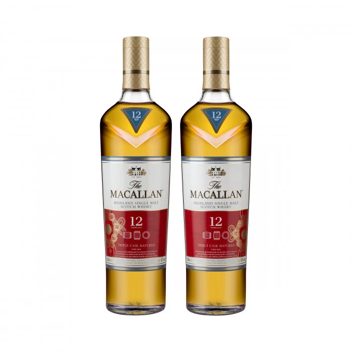 Macallan 12 Year Old Triple Cask Chinese New Year Twin Pack 2 Macallan 12 Year Old Triple Cask Chinese New Year Twin Pack - Image 2