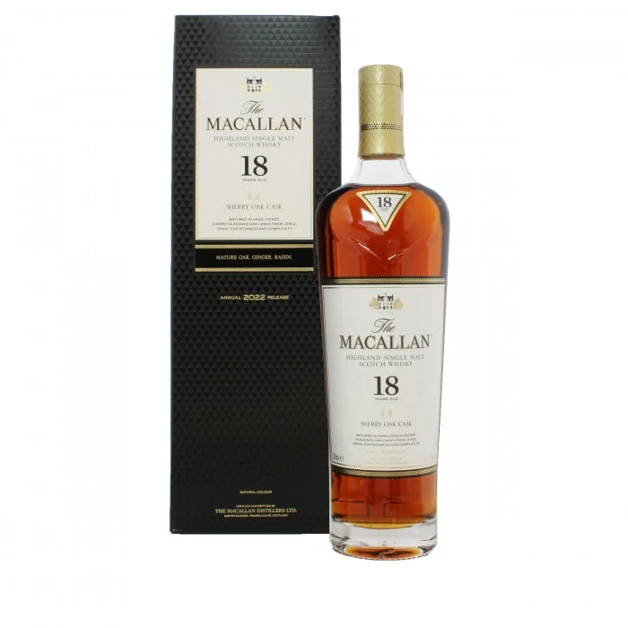 Macallan 18 Year Old Sherry Cask 2022 1 Macallan 18 Year Old Sherry Cask 2022