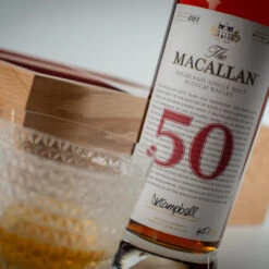 Macallan 50 Year Old Red Collection 11 Macallan 50 Year Old Red Collection -Liquor Discount Store macallan 50yo redcollection lifestyle 02