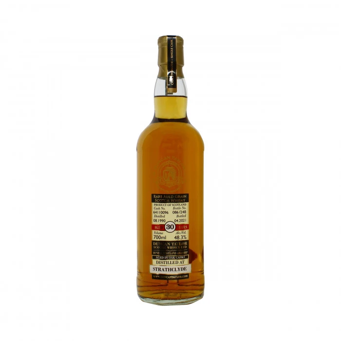 Rare Auld Grain Strathclyde Sherry Cask 1990 30 Year Old 2 Rare Auld Grain Strathclyde Sherry Cask 1990 30 Year Old - Image 2