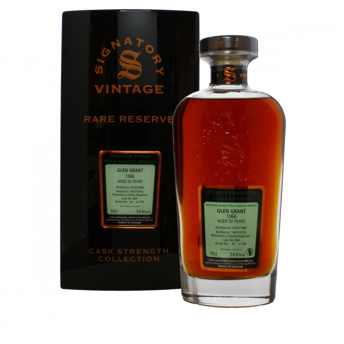 Signatory Vintage Glen Grant 1966 50 Year Old #884
