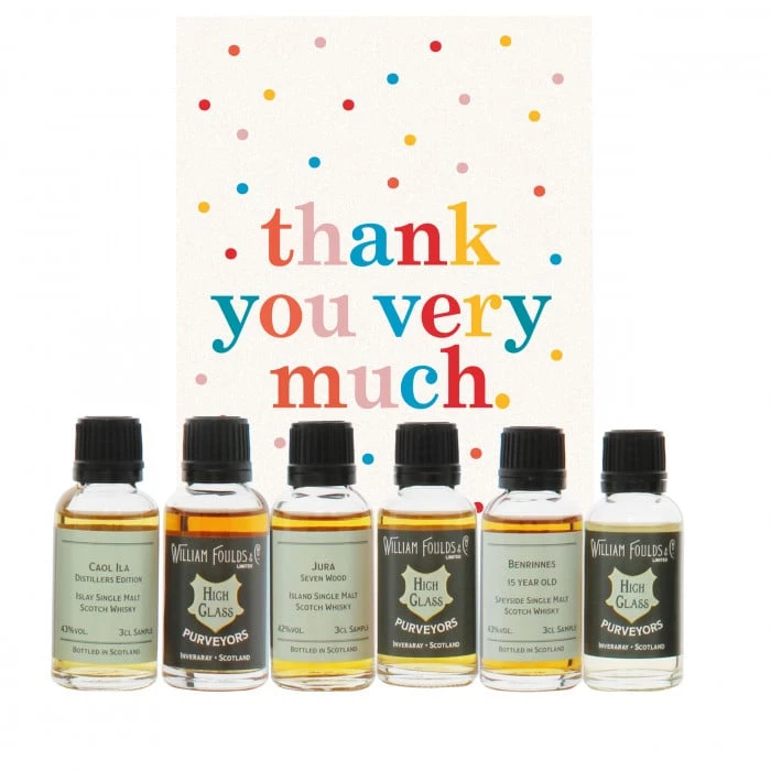 Thank You Very Much Spots 6x3cl Whisky Gift Pack 1 Thank You Very Much Spots 6x3cl Whisky Gift Pack