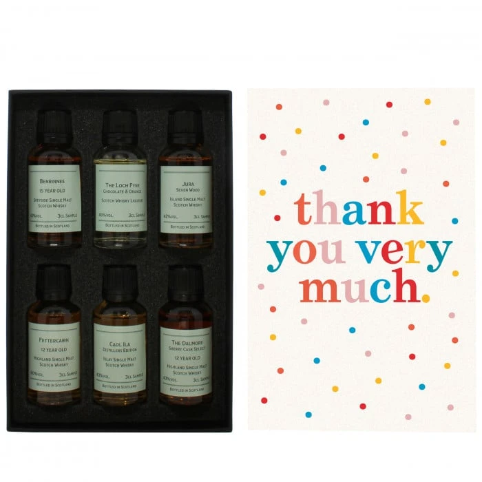 Thank You Very Much Spots 6x3cl Whisky Gift Pack 2 Thank You Very Much Spots 6x3cl Whisky Gift Pack - Image 2