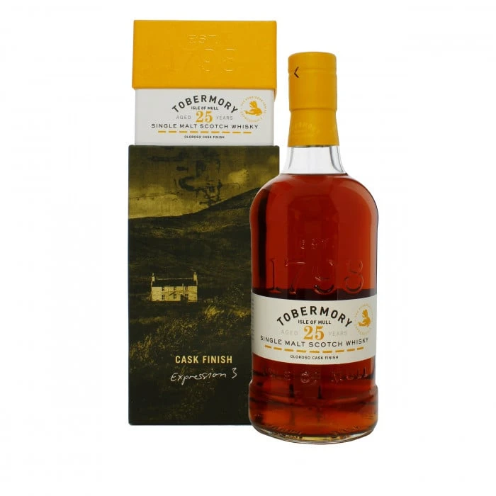 Tobermory 25 Year Old Cask Finish Expression 3 1 Tobermory 25 Year Old Cask Finish Expression 3
